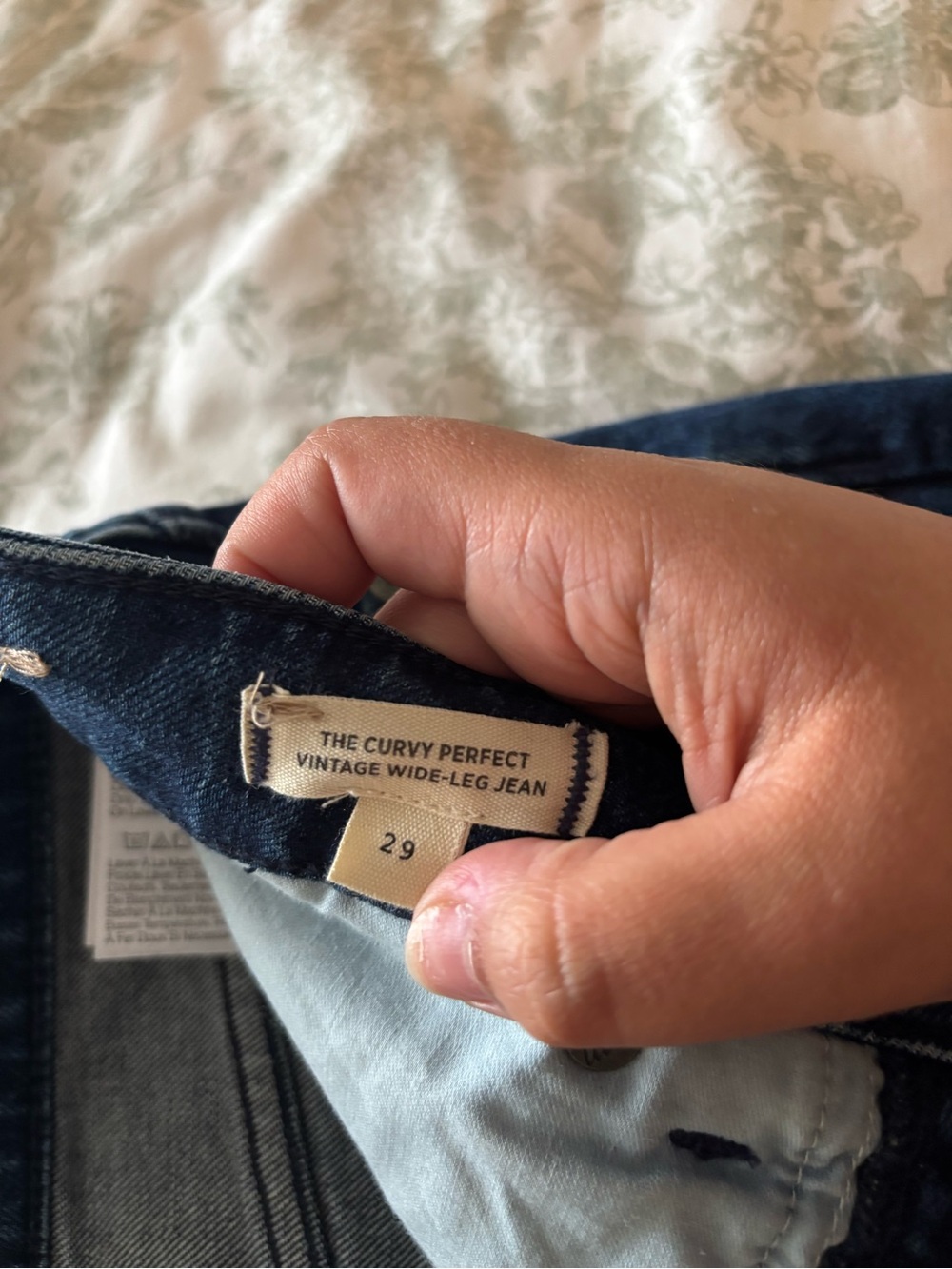 Madewell Men's Deep Blue Denim Slim Jeans - Picture 5 of 5